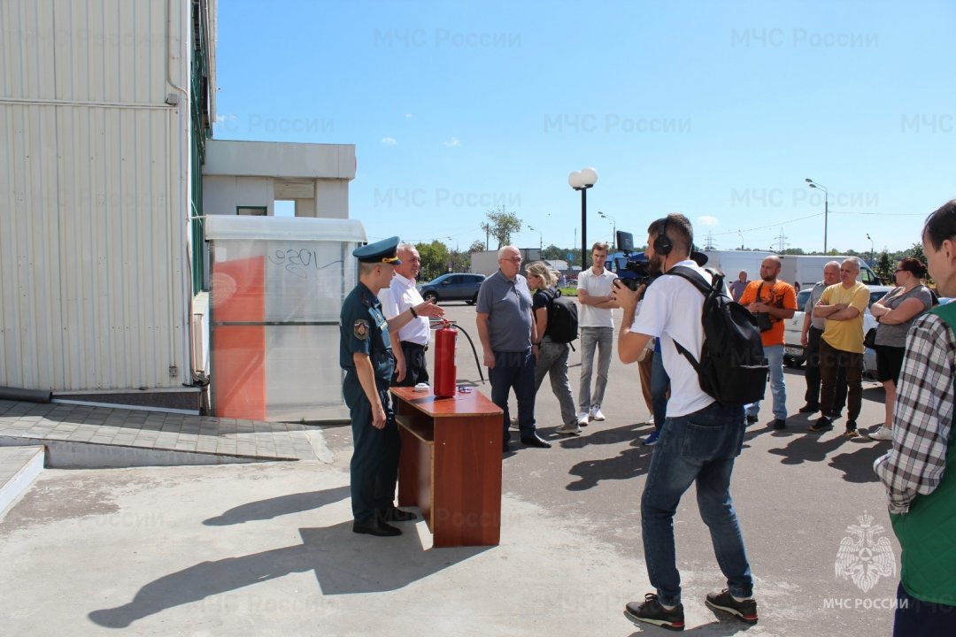 В торговом центре Реутова прошли пожарно-тактические учения